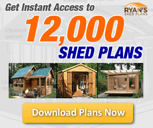 12,000 Shed Plans